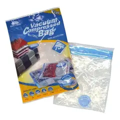 INNOVA - Bolsa Vacio Guarda Ropa Ahorra Espacio 60x50 Cm Chica
