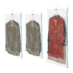 INNOVA - Bolsas De Almacenamiento Colgantes X6 Al Vacío Ropa 130x70