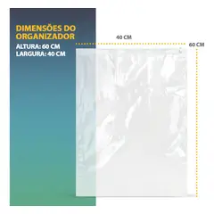 INNOVA - Bolsa Al Vacío Clinck Pack 10 Unid 40x60cm Reutilizable Ropa Viaje