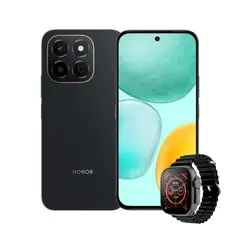 HONOR - Celular X6C 128GB 6GB Ram Negro + Smartwatch