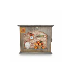 DECORIENTE - Porta Llaves De Madera Decorativo Diseño Cocina H63-1 Muran