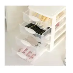 GENERICO - Cajonero Organizador Plástico de 4 Niveles – Multiusos