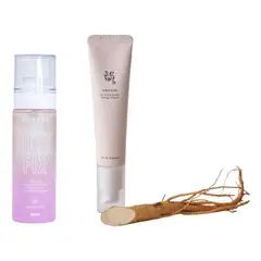 BEAUTY OF JOSEON - Contorno Ojos Sensible Con Ginseng + Fijador De Maquillaje