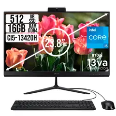 ACER - TODO EN UNO INTEL I5-13420H SSD 512GB RAM 16GB 238 FHD