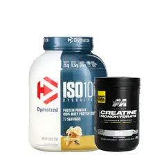 DYMATIZE - ISO100 Vainilla 5lb + Creatina Platinum 400g