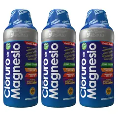 NATURAL ENERGY PRODUCTS - Cloruro De Magnesio Liquido con Invima x3