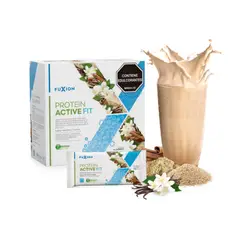 FUXION - PROTEIN ACTIVE FIT - VAINILLA Y CANELA- FuXion- Proteína Vegana
