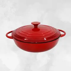 RHOMIE - Cacerola Hierro Fundido Esmaltado 4l Inducciónhorno