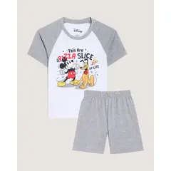 PATPRIMO - Pijama Infantil Niño M/C P/C Marca Gris #66040075