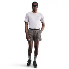 NIKE - Pantaloneta Hombre running Trail Gris
