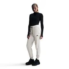 NIKE - Pantalón Mujer Lifestyle Sportswear Tech Fleece Marrón