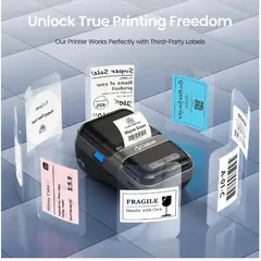 GENERICO - Clabel 220b Impresora Térmica De Códigos De Barras Negro