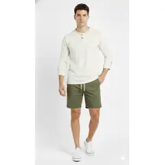 BELIFE - Camiseta manga larga ivory para hombre