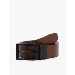 TOMMY HILFIGER - Cinturón marrón reversible de 3.5