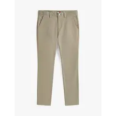 TOMMY HILFIGER - Pantalón verde chino Austin de corte slim