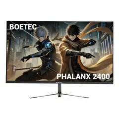 BOETEC - Monitor Gamer Phalanx 2400 24” Semi Curvo– 100Hz - Full HD - Tiempo de respuesta rápido