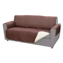 GENERICO - Forro protector sofá mascotas 3 puestos lavable