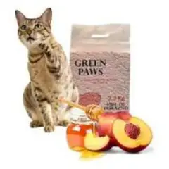 GENERICO - Arena Tofu 2.3 kg Green Paws Miel de Durazno