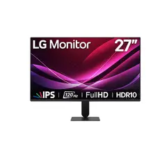 LG - Monitor 27 IPS Full HD 120Hz HDR10 HDMI + VGA + Salida Audífonos 27U411A-B