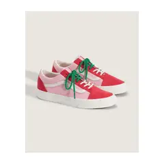 VANS - Tenis Mujer OLD SKOOL Rojo