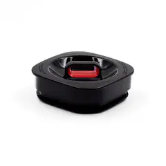 OSTER - Tapa Xpert Para Vaso De Licuadora Xpert Color Negra Roja