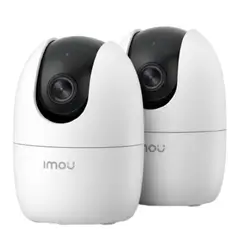 IMOU - Combo 2 Cámara de Seguridad Ranger 2 (3MP) 2K – Detección Humana, Audio 2 Vías, WiFi6