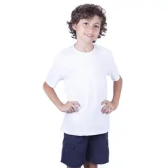 BOCARED - DEO CAMISETA MANGA CORTA CUELLO REDONDO PARA NIÑO EN COLOR BLANCO