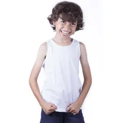 BOCARED - OCTAVI CAMISETA ATLETICA MANGA SISA PARA NIÑO EN COLOR BLANCO