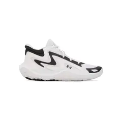 UNDER ARMOUR - Tenis Basketball Hombre JET 25 Blanco
