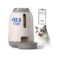 GENERICO - Comedero automático para gatos dispensador con wifi 3l