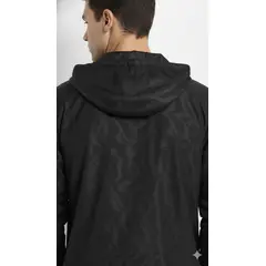 BELIFE - Chaqueta negra con capucha