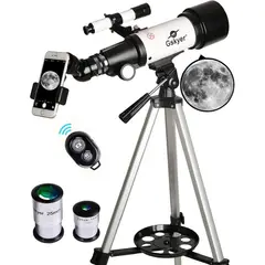 GENERICO - Telescopio Astronómico Refractor Gskyer AZ80400 80mm Montura Altazimutal
