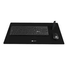 XTECH - Combo Teclado + Mouse + Mousepad XL + Hub