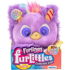 GENERICO - Peluche Interactivo Furlings Furlittles Gryffin 50 reacciones Multicolor