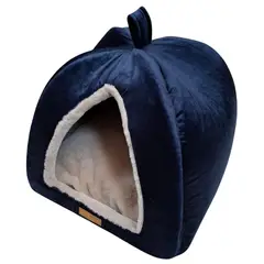 GENERICO - Cama Iglú para Mascotas Pequeñas Perros y Gatos Suave Resistente y Lavable