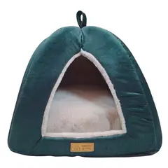 GENERICO - Cama Iglú para Mascotas Pequeñas Perros y Gatos Suave Resistente y Lavable