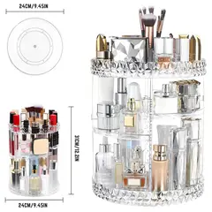 GENERICO - Organizador De Maquillaje Giratorio 360°