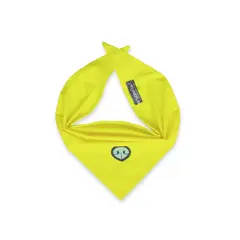 WAWAW - Pañoleta M reflectiva amarillo neón
