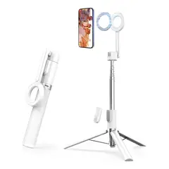 GENERICO - Trípode Selfie Stick Portátil Magnético con Control Bluetooth