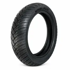STEELPLUS - Llanta Para Moto 120 / 80 -17 Sellomatic Made In India Steel