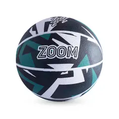 ZOOM SPORT - Balón Basketball 7 Semiprofesional Zoom Sports Verde-blanco