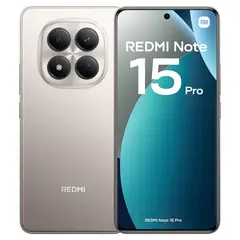 XIAOMI - Celular Redmi Note 15 Pro 4G 256GB 8GB RAM Gris Titanio