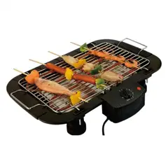 CLEAN - Parrilla Electrica Portatil Ideal Para Asados No Generica