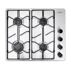 HACEB - Estufa 60cm 4 Puestos Gas Natural 60-51 Inoxidable