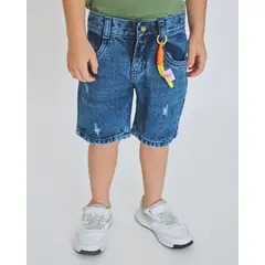 BALLESTA KIDS - BERMUDA DENIM HIELO NIÑO
