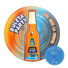 GENERICO - Juego De Mesa Ruleta Party Shots Drink