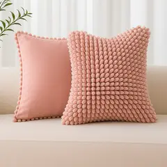 LILE - Cojín Decorativo Teddy Rose