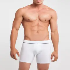 PATPRIMO - Boxer En Lycra-Algodón X1 Para Hombre Blanco