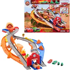 MATTEL - Pista De Car Carreras Y Rescate Disney Pixar