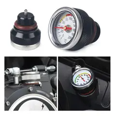OTRAS MARCAS - Tapa De Aceite Termometro De Motor Para Motocicletas Black